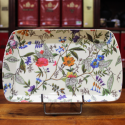 Petit Plateau Fleurs William Kilburn - Compagnie Anglaise des Thés