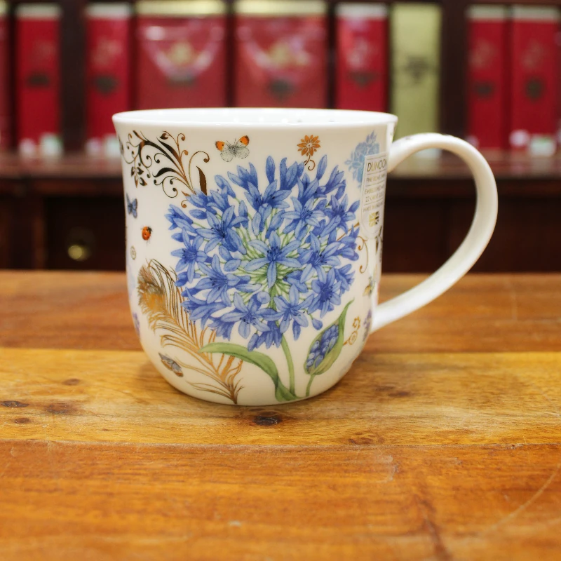 Mug Dunoon Vintage Agapanthe - Compagnie Anglaise des Thés