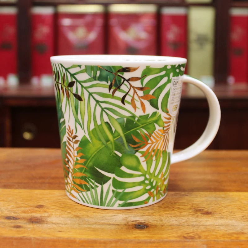 Mug Dunoon Feuilles tropicales - Compagnie Anglaise des Thés