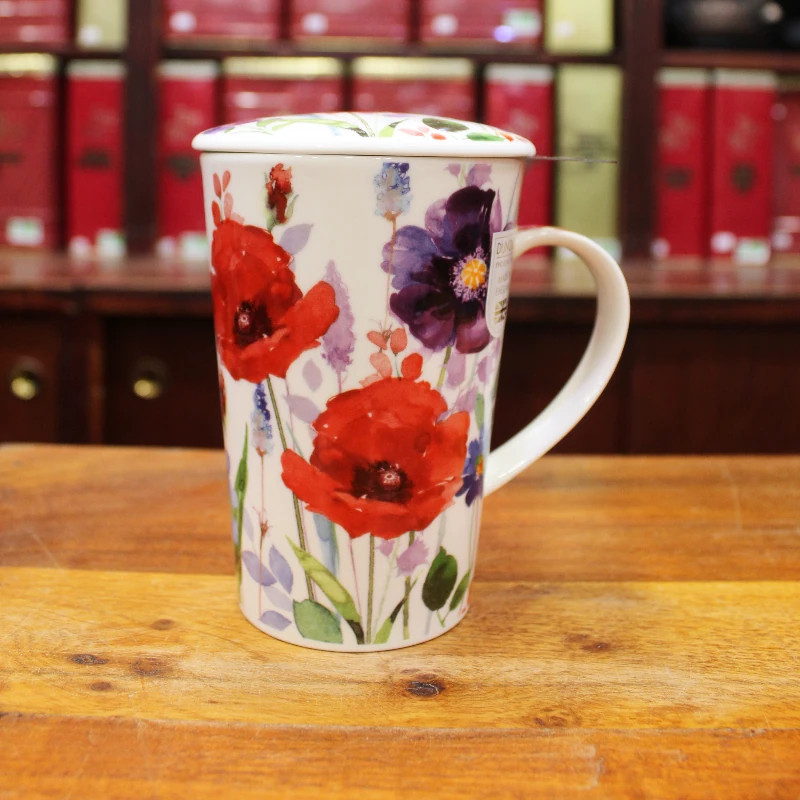 Tisanière Dunoon Fleurs - Compagnie Anglaise des Thés