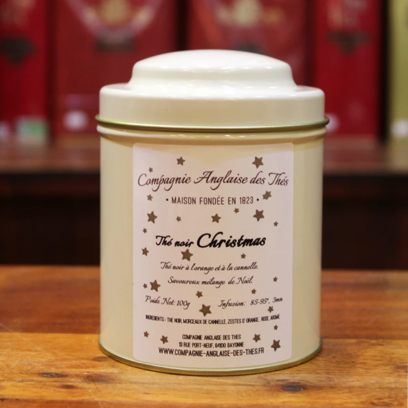 Thé noir de CHRISTMAS en sachets - Compagnie Anglaise des Thés