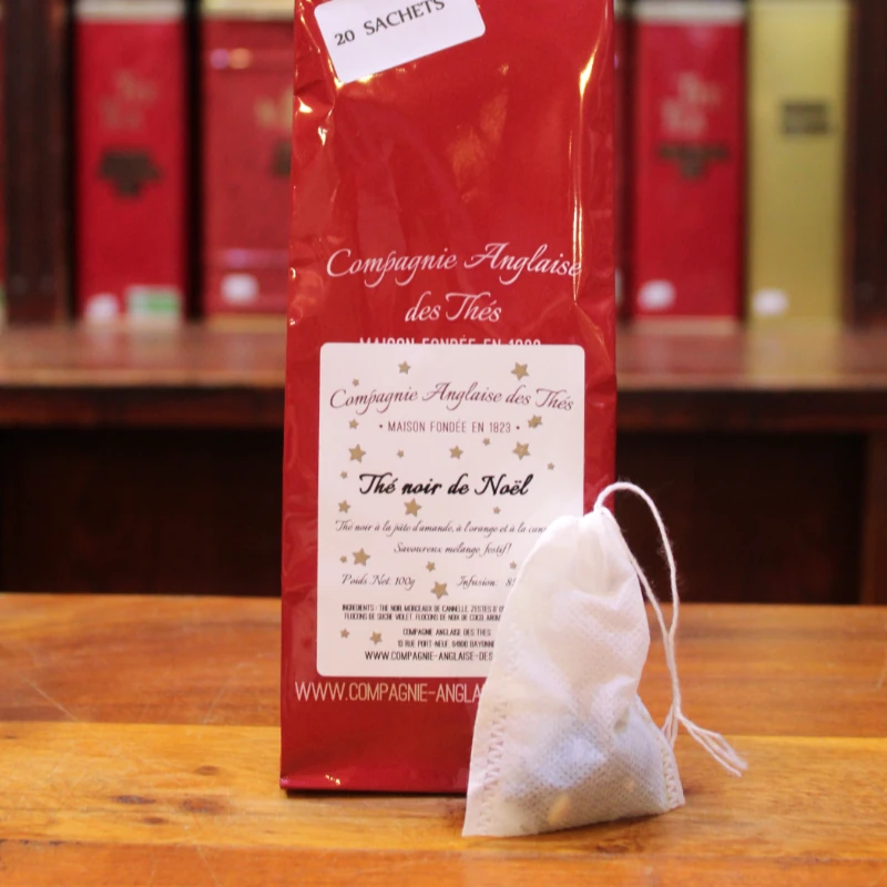 Recharge Thé noir de NOËL en sachets - Compagnie Anglaise des Thés