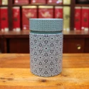 Boîte Cylindrique Andalouse bleu - Compagnie Anglaise des Thés