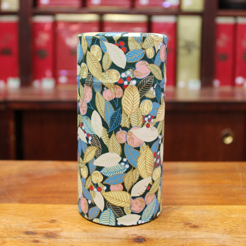 Boîte Japonaise feuilles vertes - Compagnie Anglaise des Thés
