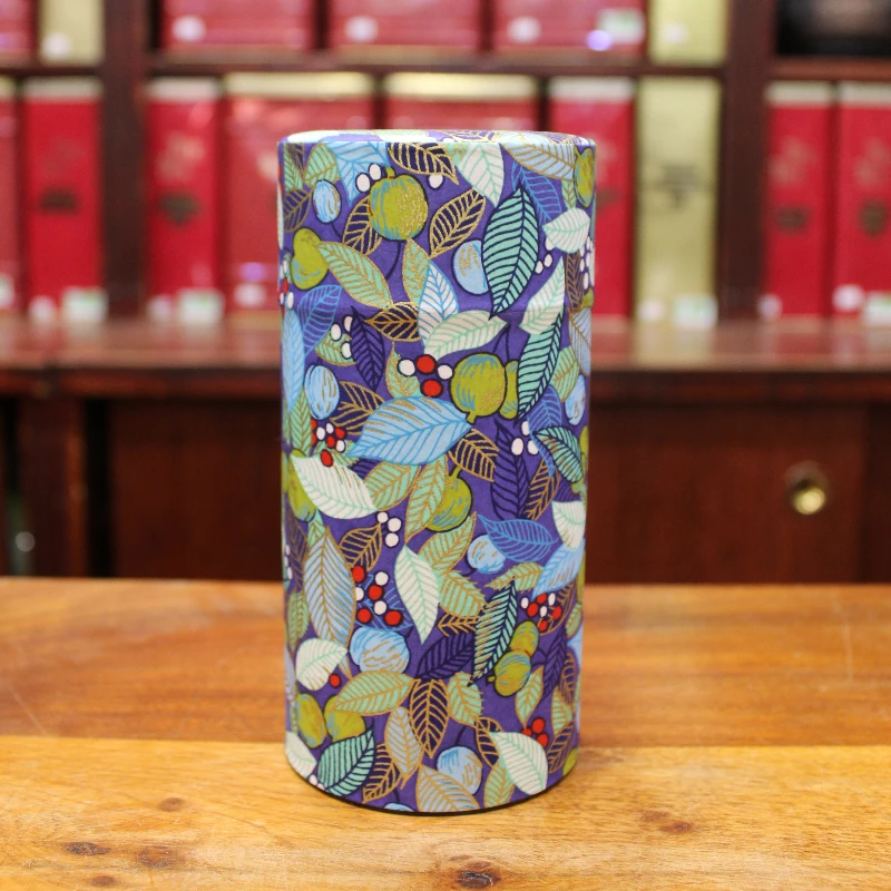 Boîte Japonaise feuilles bleues - Compagnie Anglaise des Thés