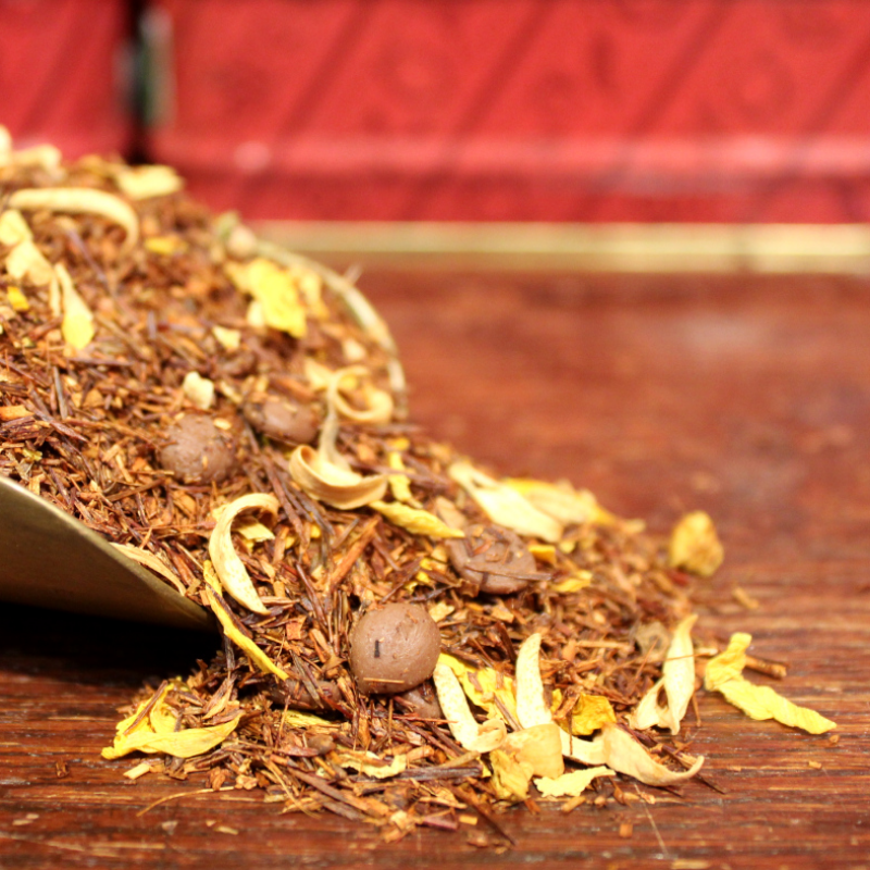 Rooibos CHOCOLAT, ORANGE - Boîte de Rooibos BAYONNE - Compagnie Anglaise des Thés