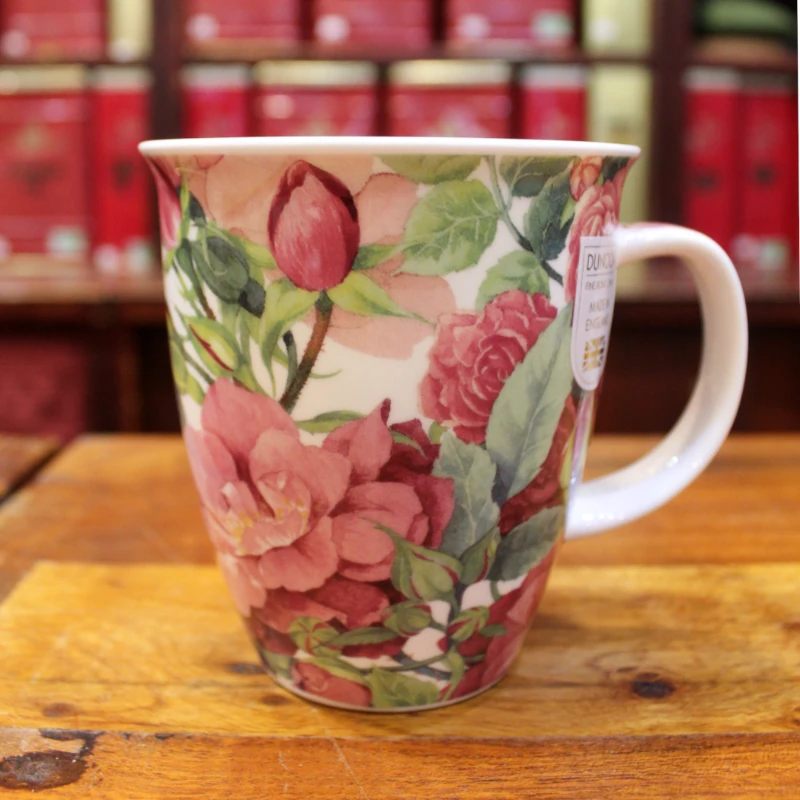 Mug Dunoon Rose Foncé - Compagnie Anglaise des Thés