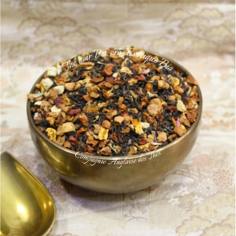 Thé noir PU-ERH EXOTIQUE BIO- Compagnie Anglaise des Thés