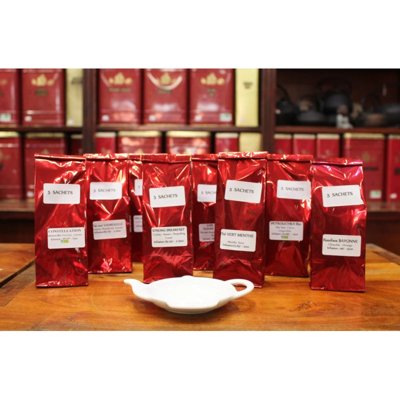 Coffret voyage - 45 thés en sachets  - Compagnie Anglaise des Thés