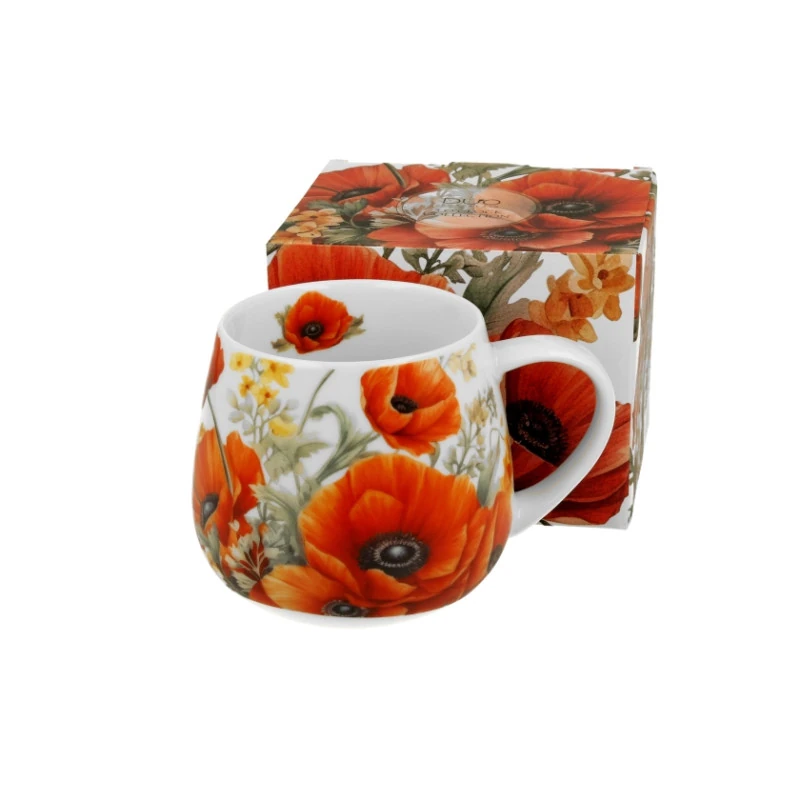 Mug Coquelicots rouges - Compagnie Anglaise des Thés