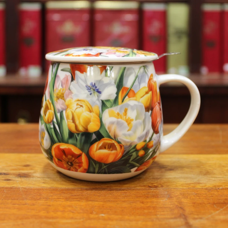 Tisanière Volupté Tulipes - Compagnie Anglaise des Thés