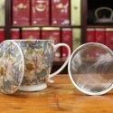 Tisanière Élégance Pivoine vintage - Compagnie des Anglaise des Thés