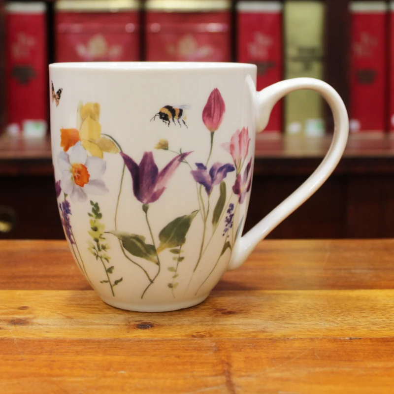 Mug Maxi Fleurs sauvages - Compagnie Anglaise des Thés