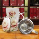 Tisanière Roses - Compagnie Anglaise des Thés