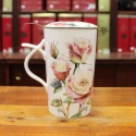 Tisanière Roses - Compagnie Anglaise des Thés