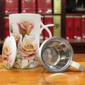 Tisanière Roses - Compagnie Anglaise des Thés