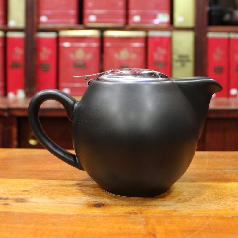Théière Noir Mat 0,5L - Compagnie Anglaise des Thés