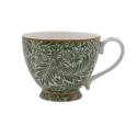 Mug à pied Feuilles vertes - Compagnie Anglaise des Thés -  Compagnie Anglaise des Thés