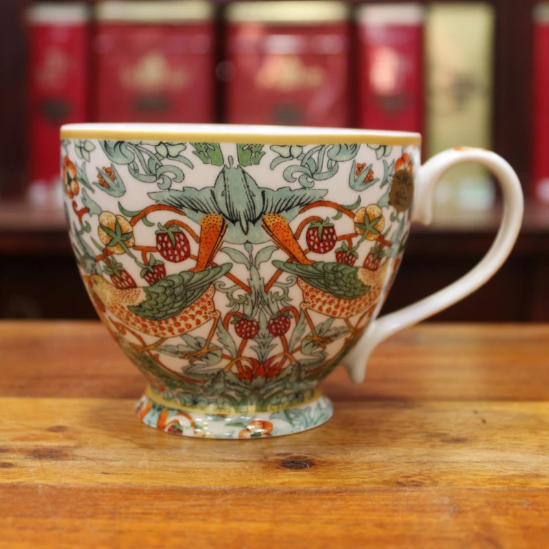 Mug à pied Stawberry - Compagnie Anglaise des Thés