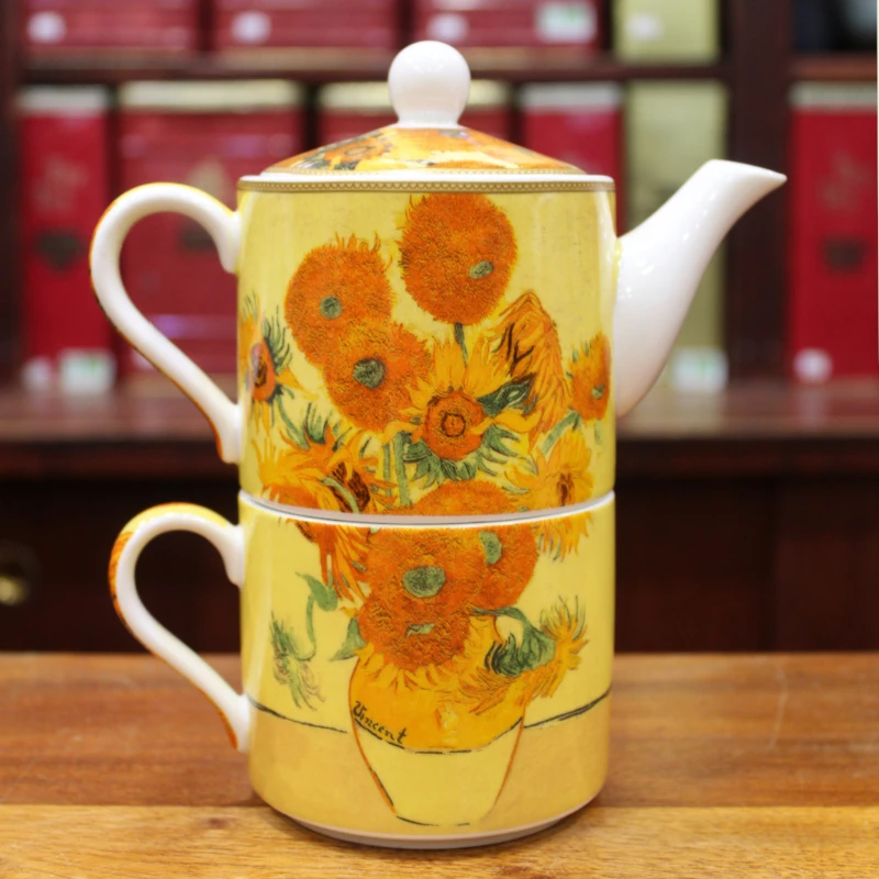 Théière Solitaire Van Gogh - Compagnie Anglaise des Thés
