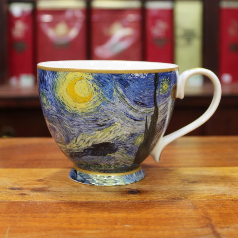 Mug à pied Starry Night Van Gogh - Compagnie Anglaise des Thés