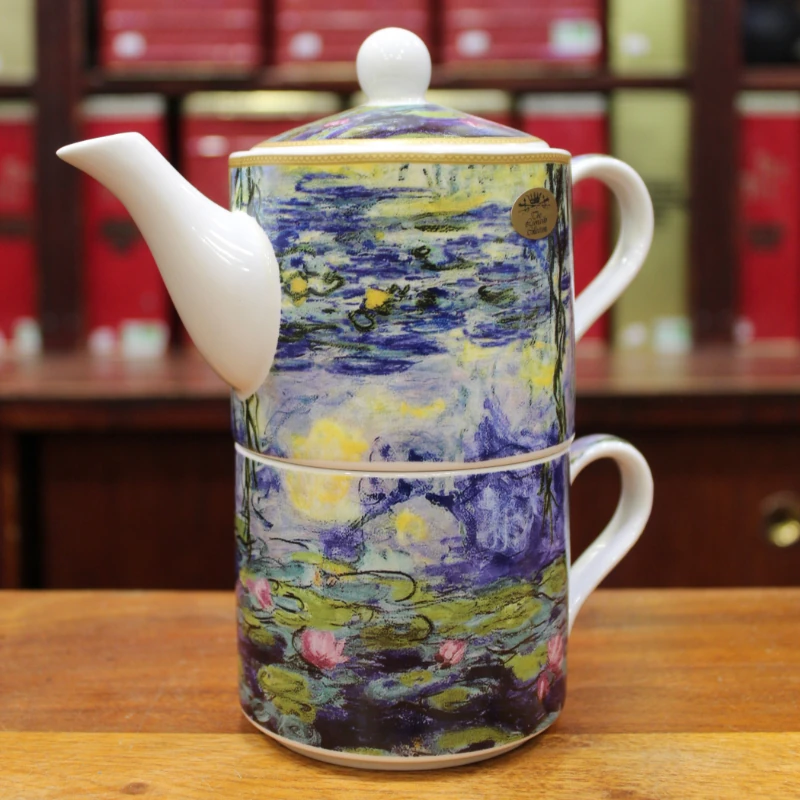 Théière Solitaire Claude Monet - Compagnie Anglaise des Thés