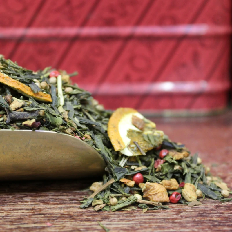 Thé vert CHRISTMAS SENCHA - Compagnie Anglaise des Thés