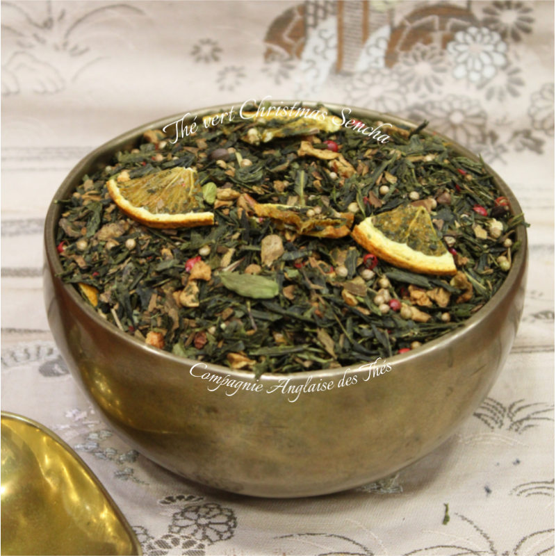 Thé vert CHRISTMAS SENCHA - Compagnie Anglaise des Thés