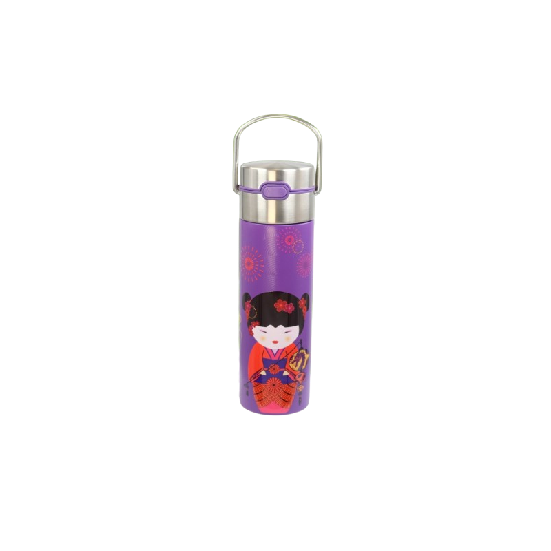 Thermos Geisha violette 50cl- Compagnie Anglaise des Thés