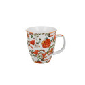 Grand Mug Fleurs oranges - Compagnie Anglaise des Thés