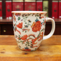 Grand Mug Fleurs oranges - Compagnie Anglaise des Thés