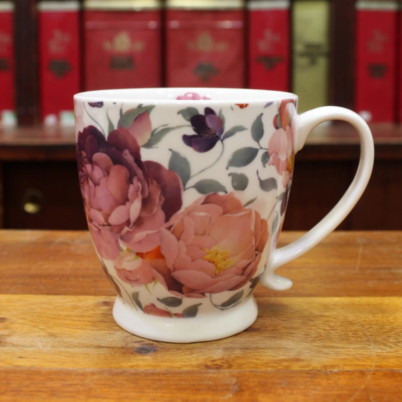 Mug Élégance Roses Anglaises  - Compagnie Anglaise des Thés