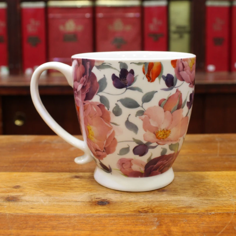 Mug Élégance Roses Anglaises  - Compagnie Anglaise des Thés