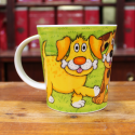 Maxi Mug Dunoon Chien bleu- Compagnie Anglaise des Thés