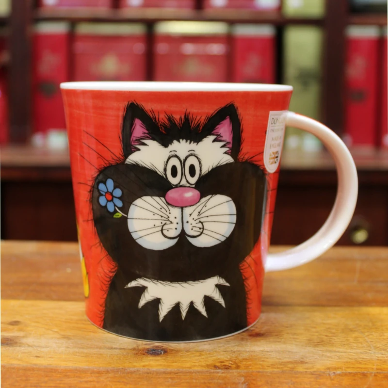 Maxi Mug Dunoon Chat noir - Compagnie Anglaise des Thés