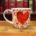 Mug Dunoon Vintage Coeur rouge - Compagnie Anglaise des Thés