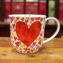 Mug Dunoon Vintage Coeur rouge - Compagnie Anglaise des Thés