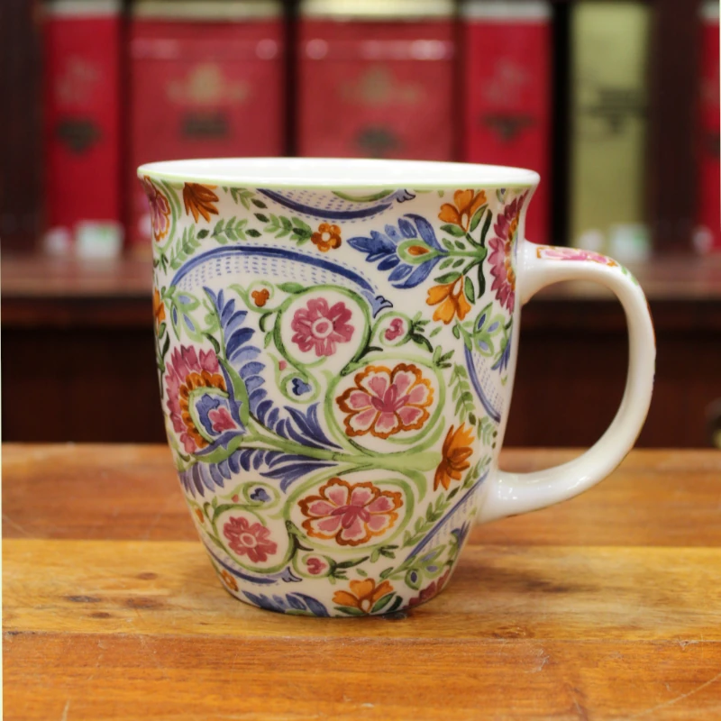 Grand Mug Jardin de fleurs - Compagnie Anglaise des Thés