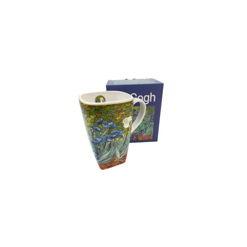 Grand Mug Iris Carré - Compagnie Anglaise des Thés