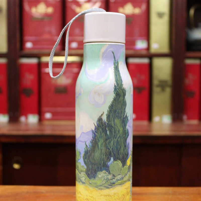 Gourde en inox isotherme Van Gogh - Compagnie Anglaise des Thés