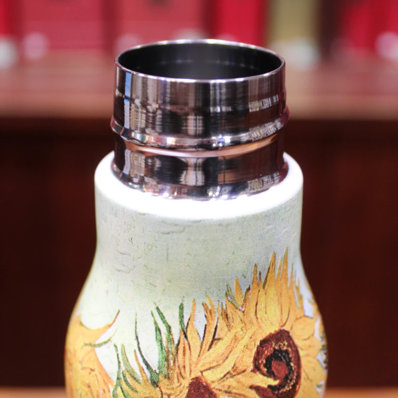 Gourde en inox isotherme Tournesols Van Gogh - Compagnie Anglaise des Thés