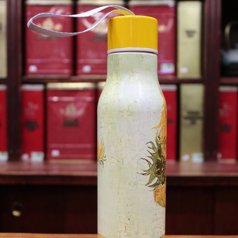 Gourde en inox isotherme Tournesols Van Gogh - Compagnie Anglaise des Thés