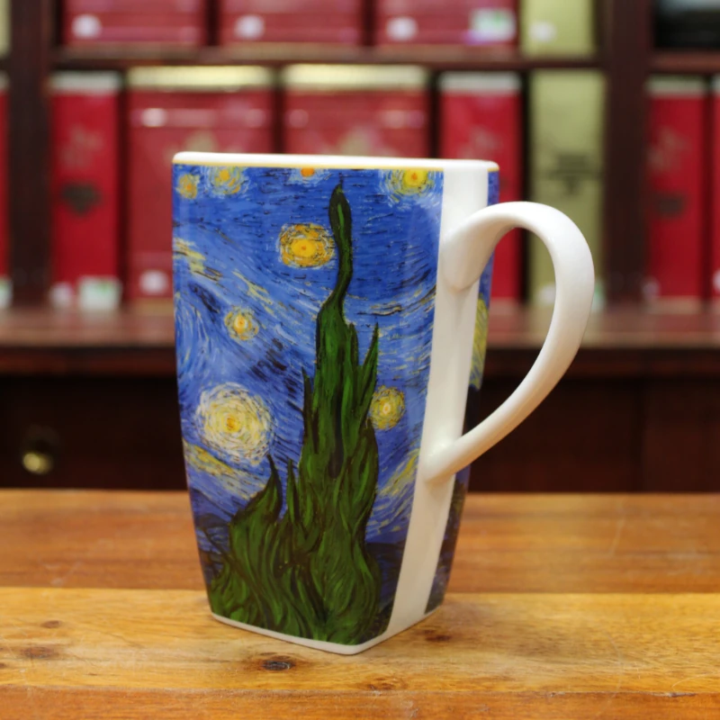 Grand Mug Carré Nuit étoilée - Compagnie Anglaise des Thés