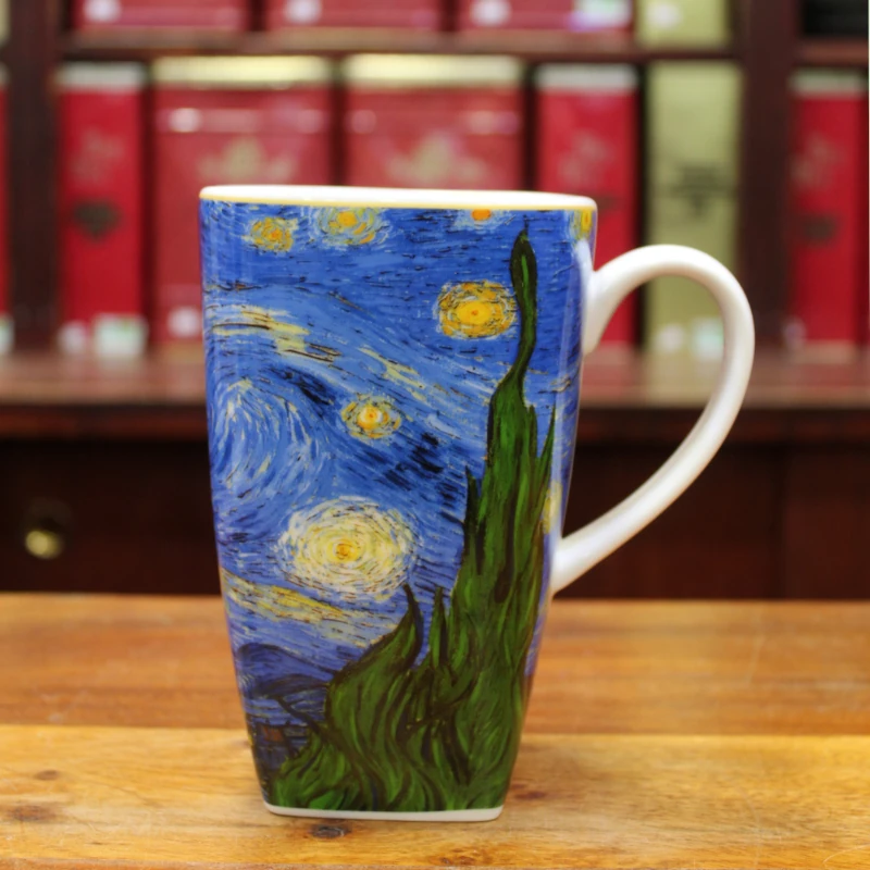 Grand Mug Carré Nuit étoilée - Compagnie Anglaise des Thés