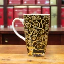 Grand Mug Carré Klimt Arbre de vie  - Compagnie Anglaise des Thés