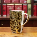 Grand Mug Carré Klimt Arbre de vie  - Compagnie Anglaise des Thés