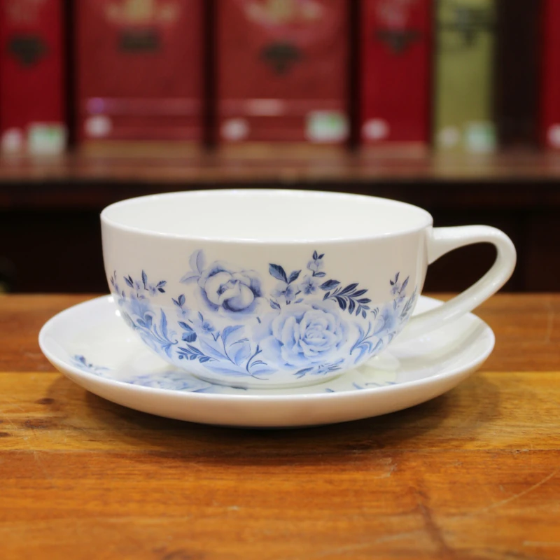 Petite tasse et Soucoupe Cottage - Compagnie Anglaise des Thés