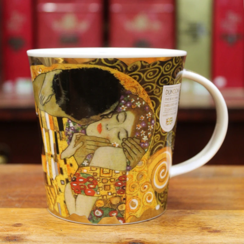Mug Dunoon Le Baiser Klimt - Compagnie Anglaise des Thés