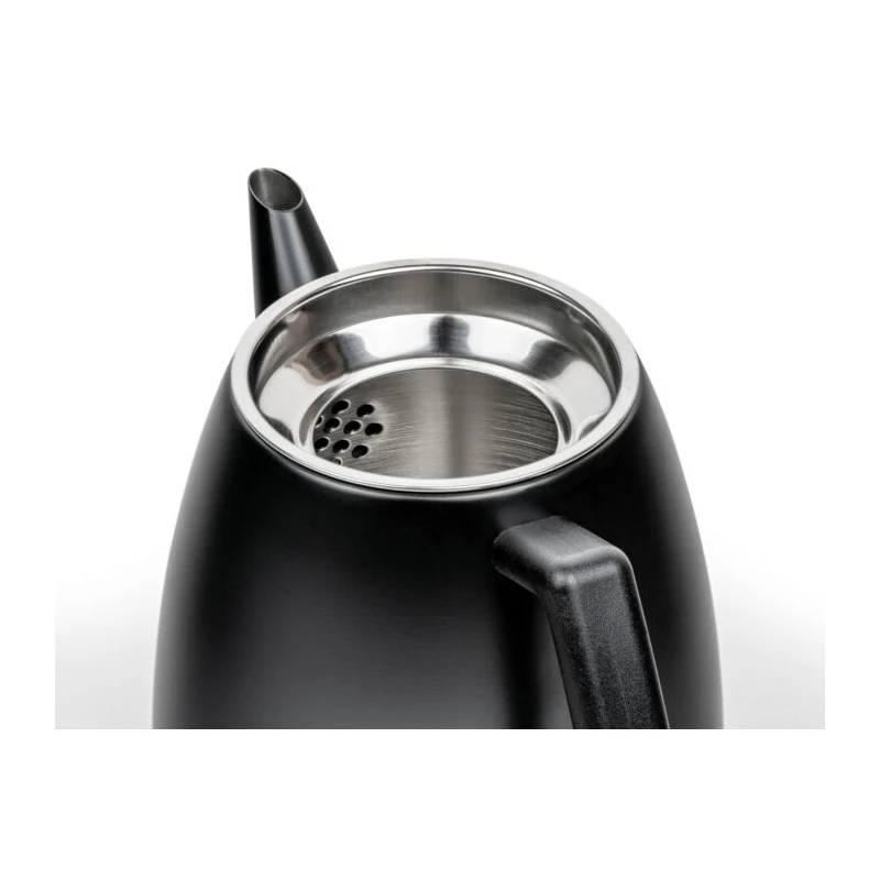 Théière JAZZY Noire Mat 1.1L - Compagnie Anglaise des Thés