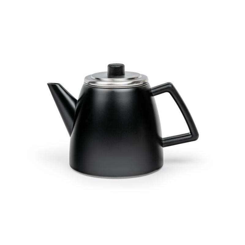 Théière JAZZY Noire Mat 1.1L - Compagnie Anglaise des Thés